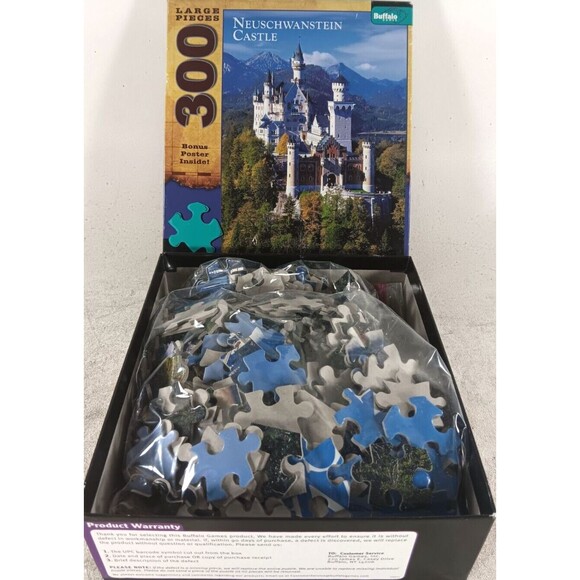Neuschwanstein Castle 300 Piece Jigsaw Puzzle by Buffalo Games - Picture 4 of 4